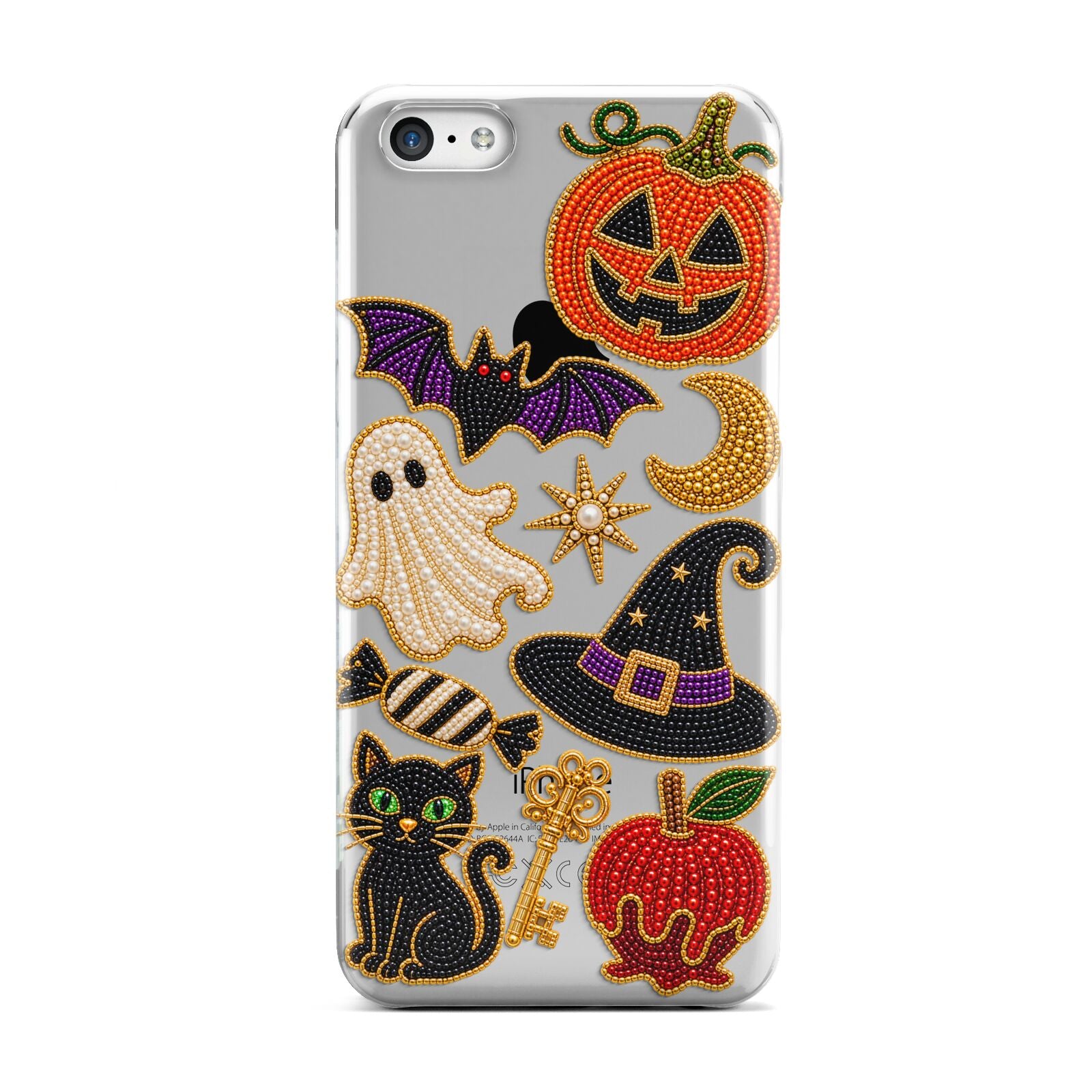 Midnight Mischief Charms Apple iPhone 5c Case