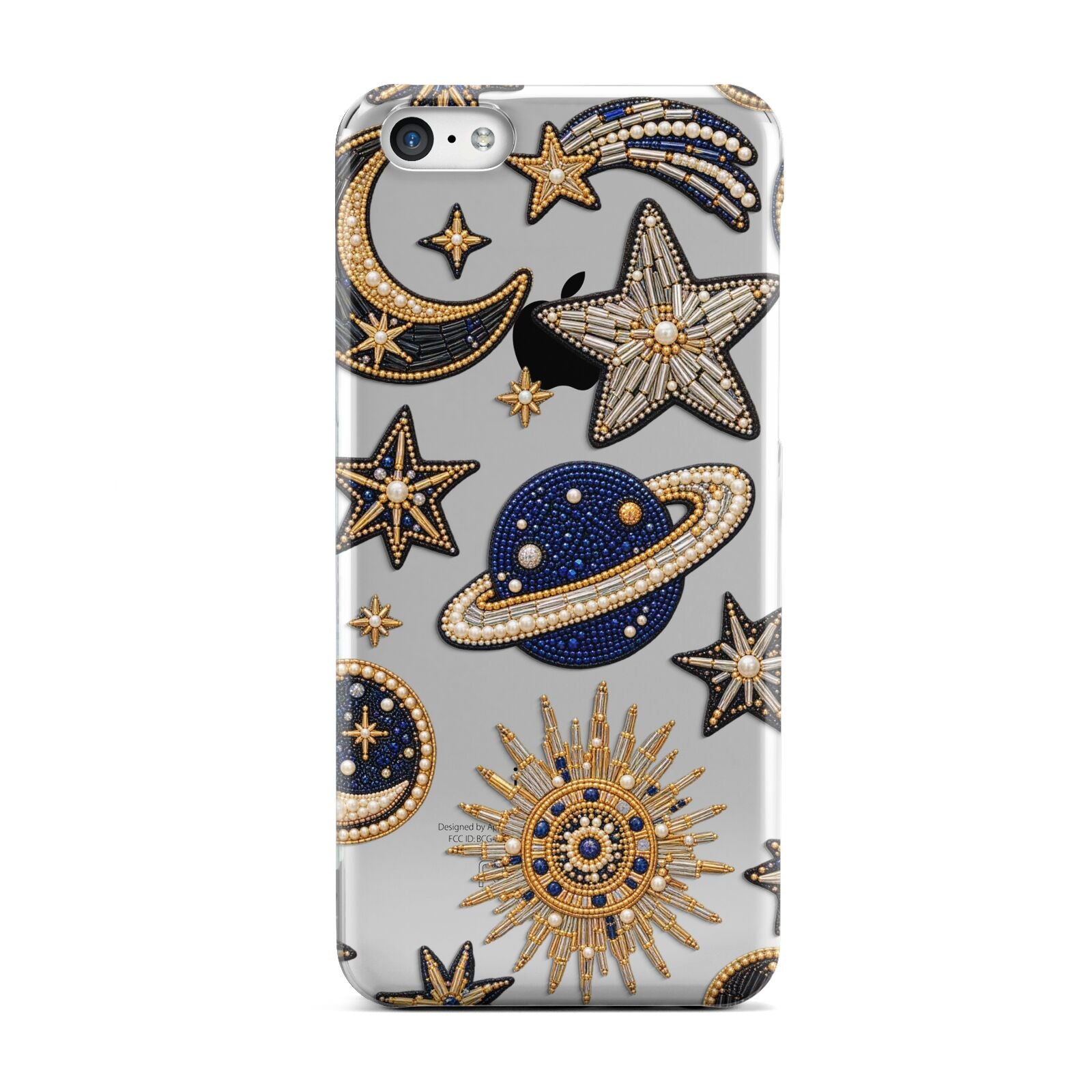 Moonlit Charms Beaded Celestial Apple iPhone 5c Case