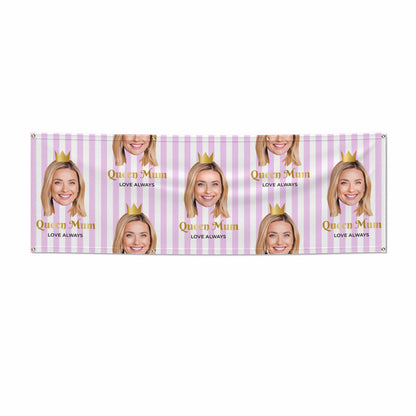 Mothers Day Photo Face 6x2 Banner