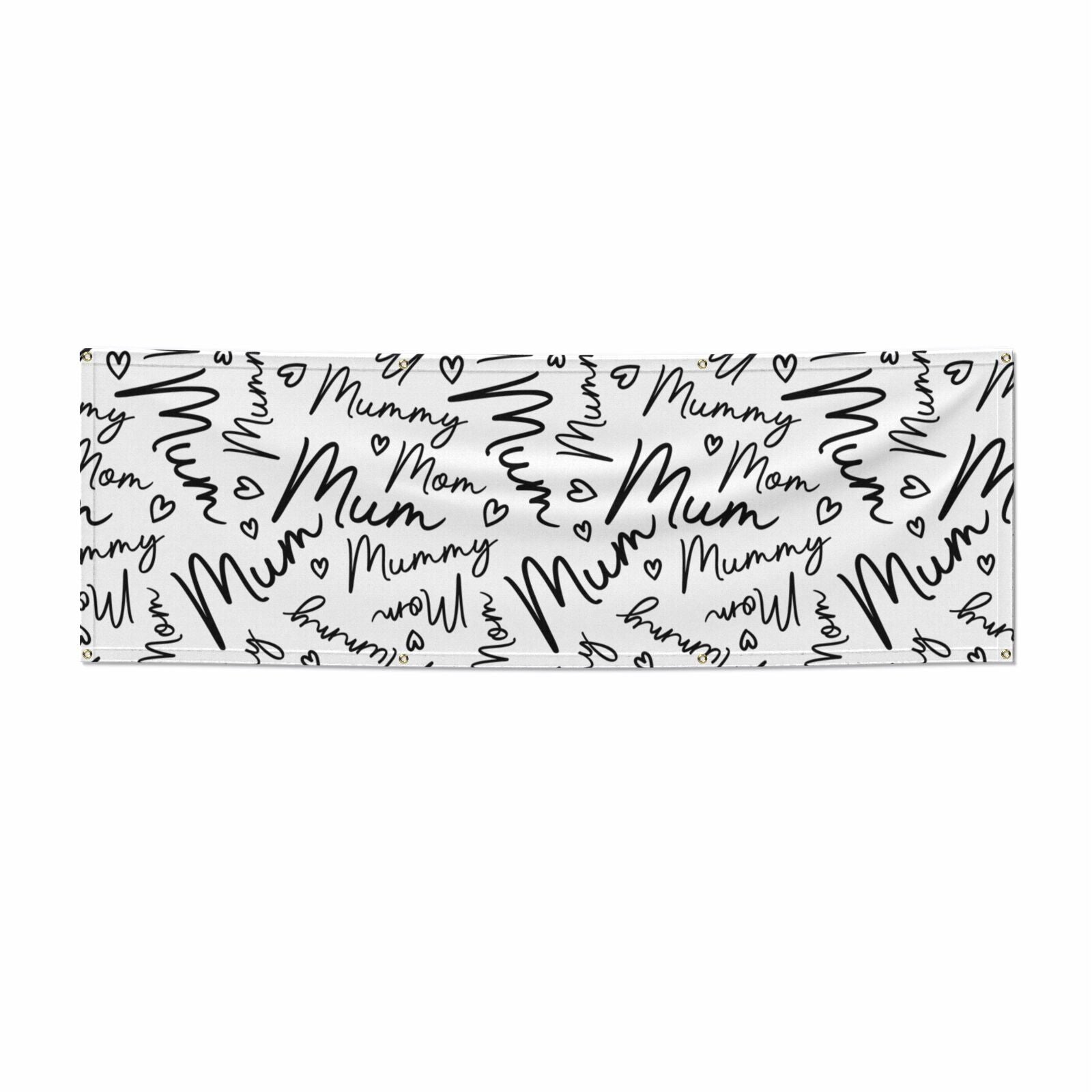 Mum text 6x2 Banner