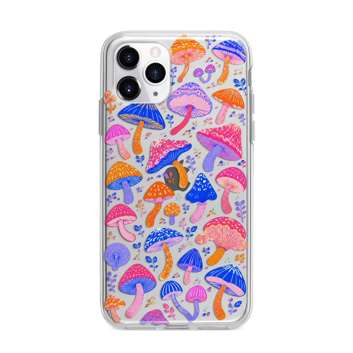 Mushroom Jive Apple iPhone 11 Pro in Silver with Bumper Case