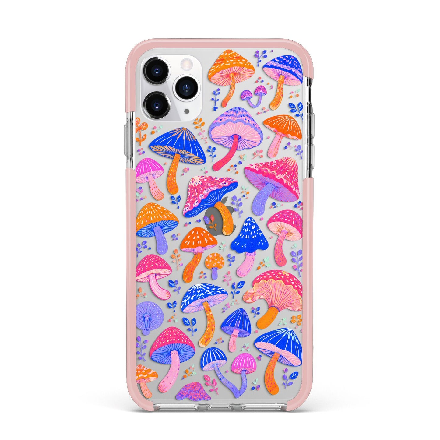 Mushroom Jive iPhone 11 Pro Max Impact Pink Edge Case