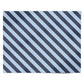 Navy and Light Blue Stripe Personalised Wrapping Paper Alternative