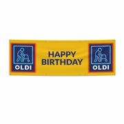Oldi Funny Birthday 6x2 Banner