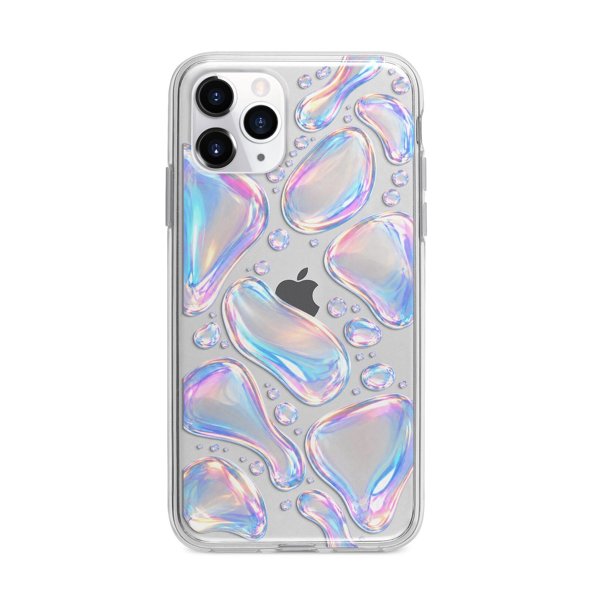 Opal Drift Apple iPhone 11 Pro in Silver with Bumper Case