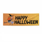 Orange Haired Personalised Witch 3x1 Paper Banner