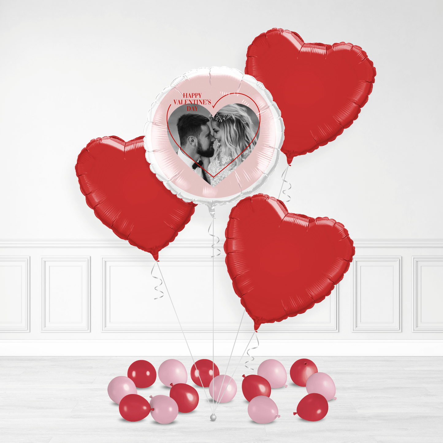 Happy Valentines Day Personalisierte Fotoballon