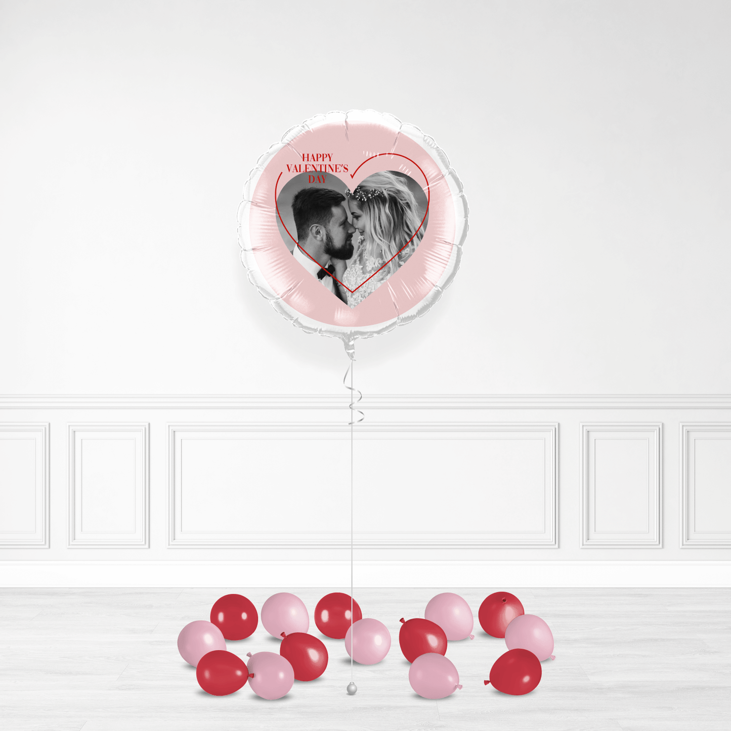 Happy Valentines Day Personalised Photo Balloon