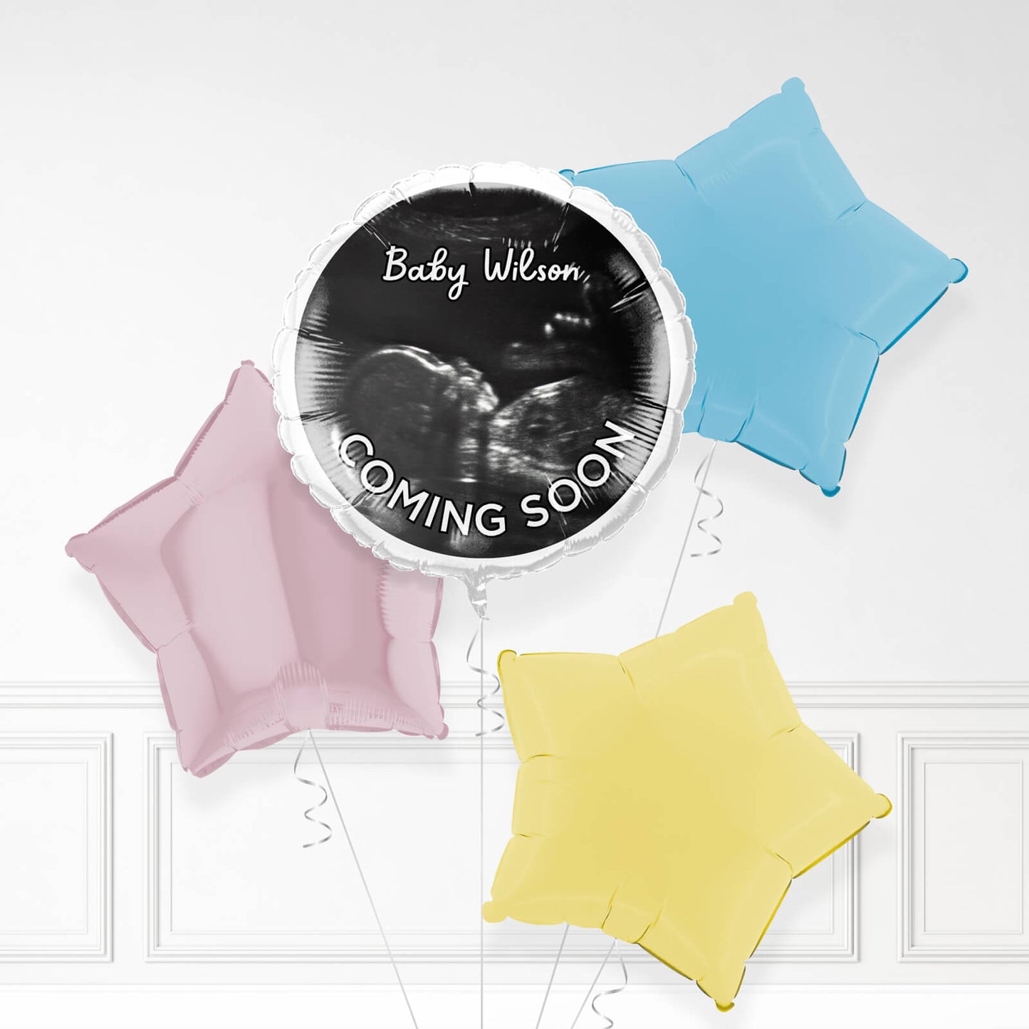 Baby Announcement Photo Balloon