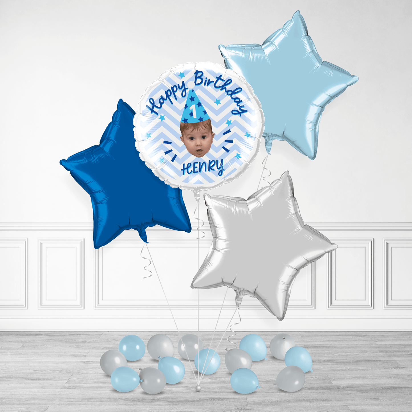 Personalised Happy Birthday Face Balloon