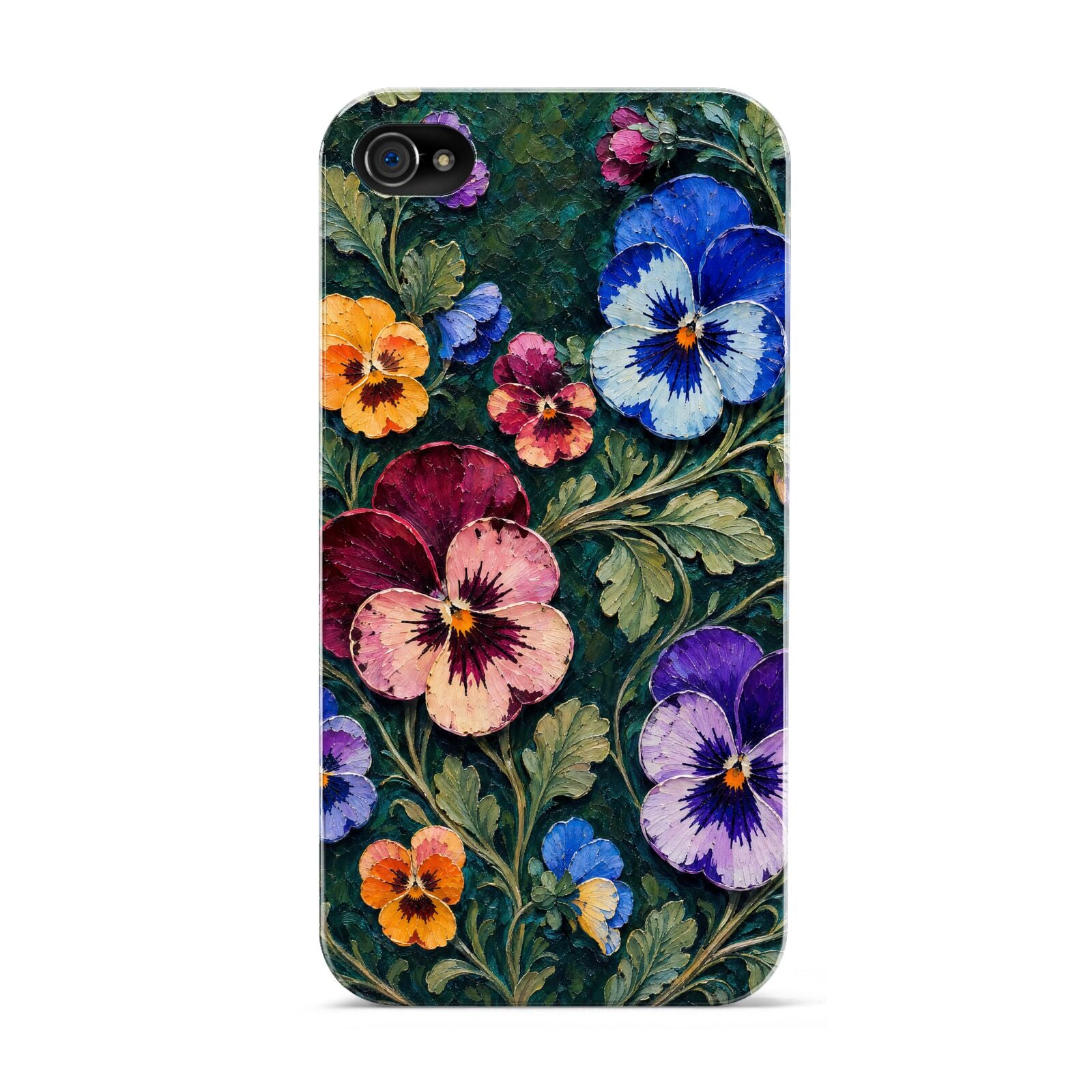 Pansy Parade Apple iPhone 4s Case