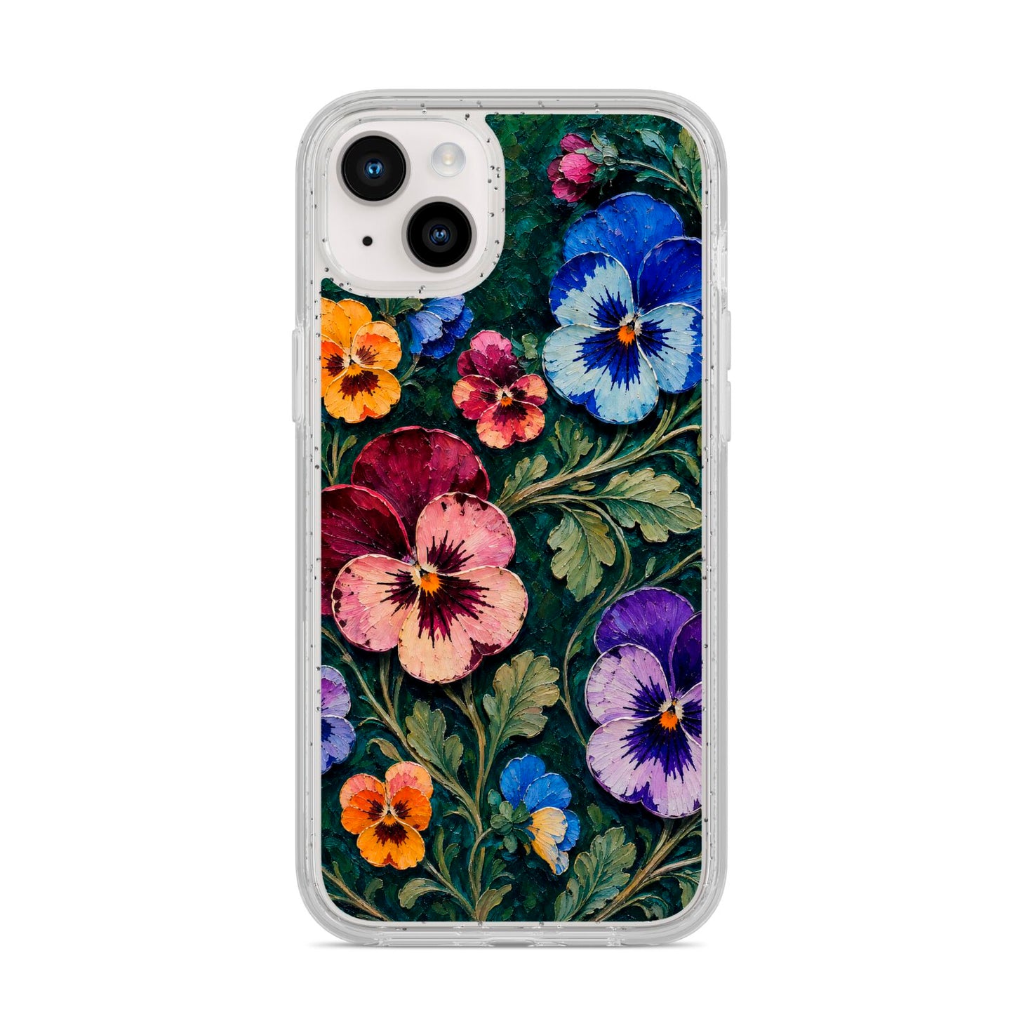 Pansy Parade iPhone 14 Plus Glitter Tough Case Starlight