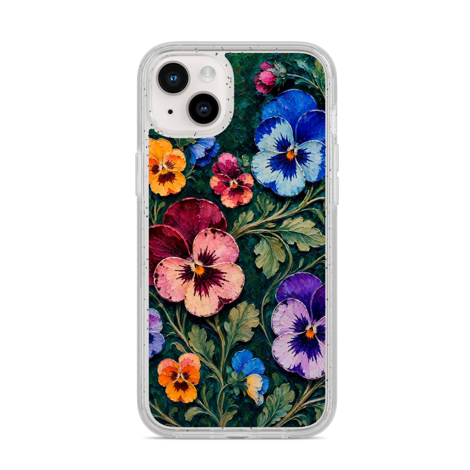 Pansy Parade iPhone 14 Plus Glitter Tough Case Starlight