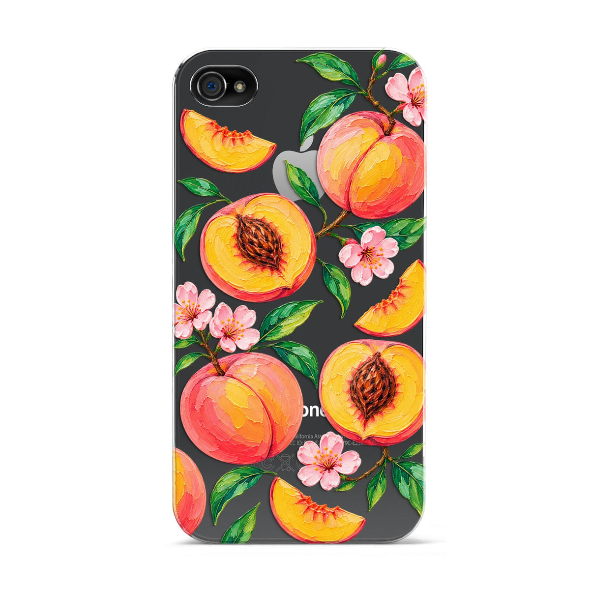 Peach Sorbet Apple iPhone 4s Case