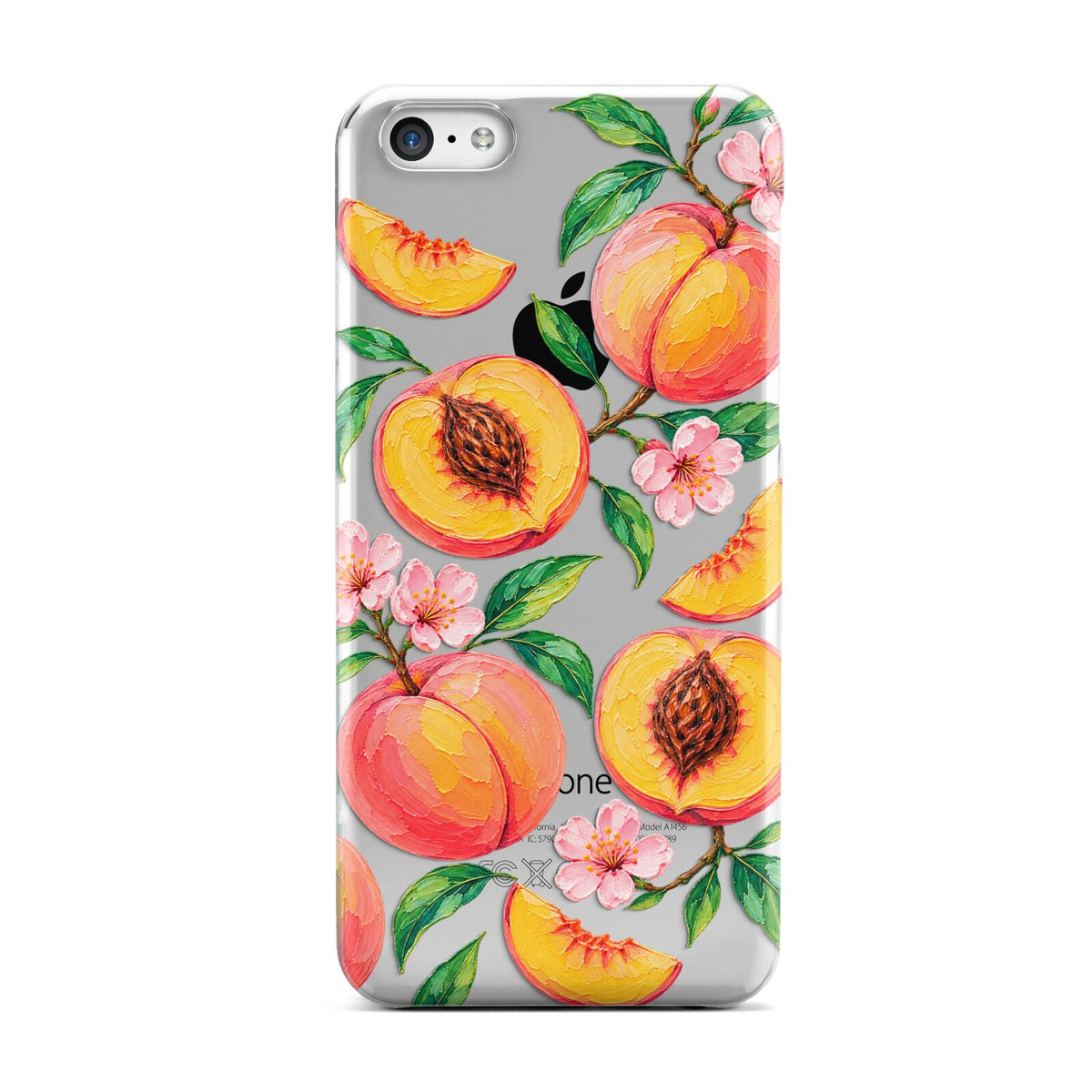 Peach Sorbet Apple iPhone 5c Case
