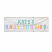 Personalised Baby Shower 6x2 Banner