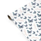 Personalised Blue Butterfly Personalised Gift Wrap