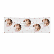 Personalised Circle Photo Upload 6x2 Banner