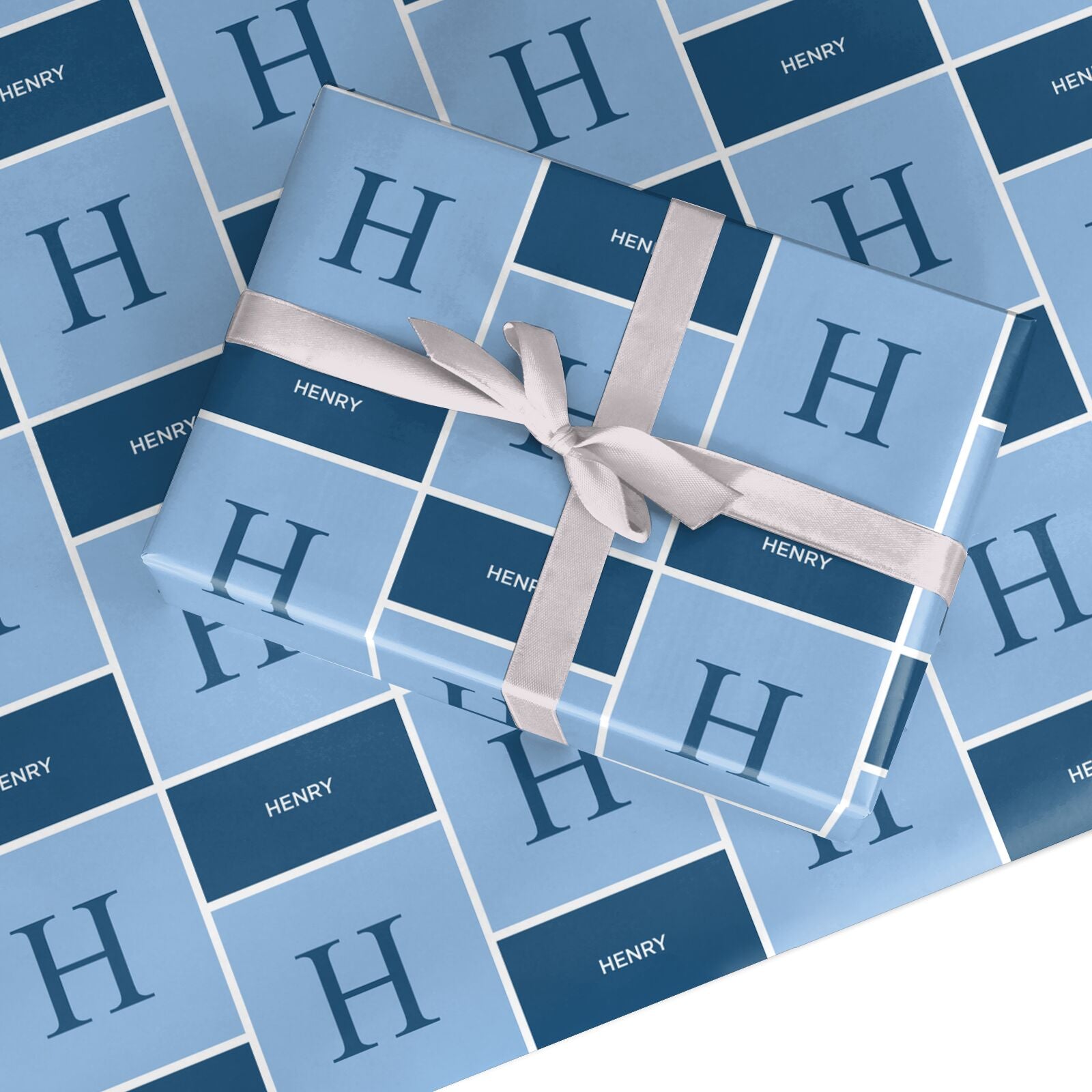 Personalised Classic Initial Custom Wrapping Paper