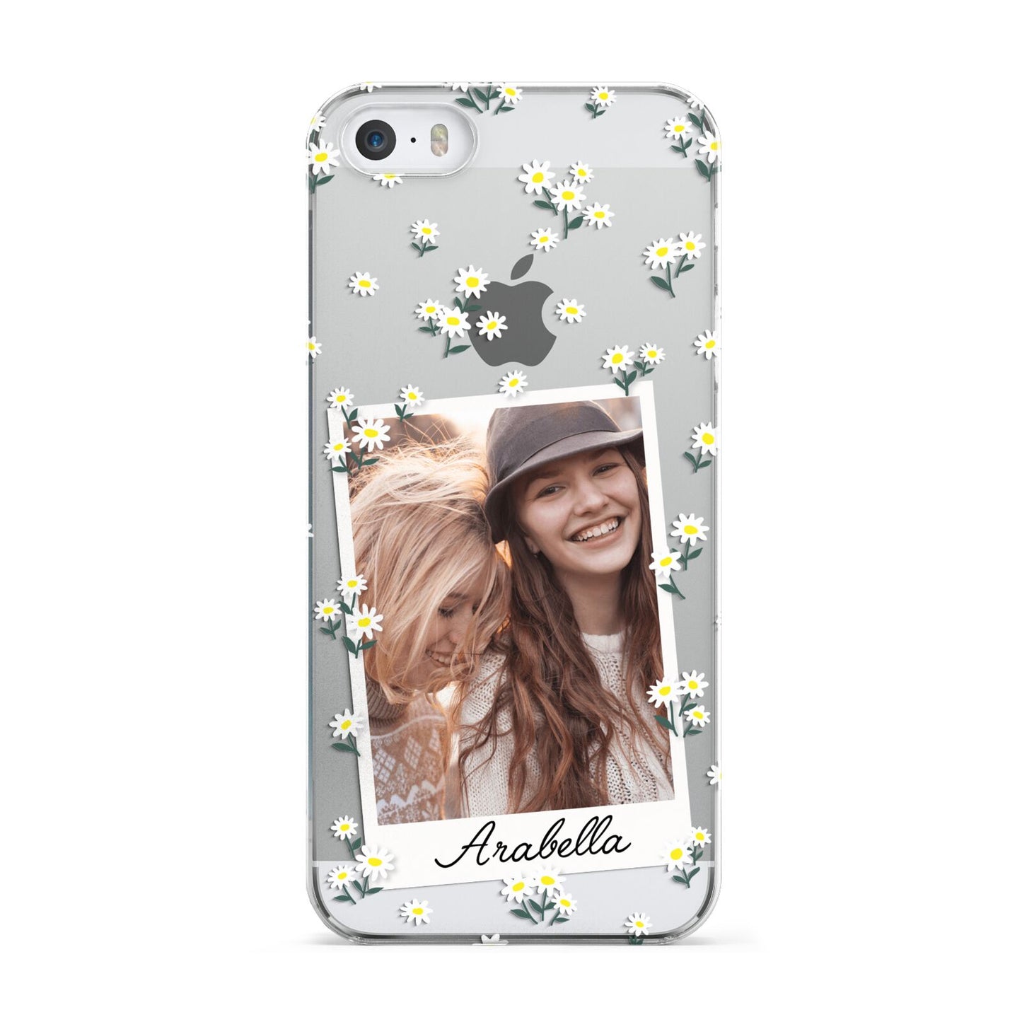 Personalised Daisy Photo Frame Design Apple iPhone 5 Case