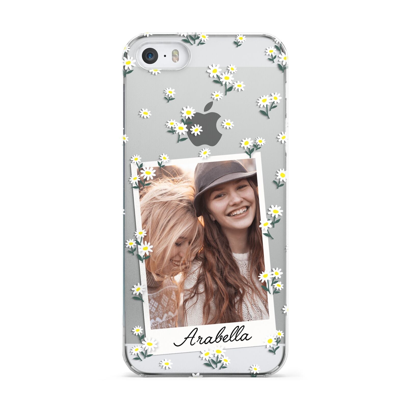 Personalised Daisy Photo Frame Design Apple iPhone 5 Case