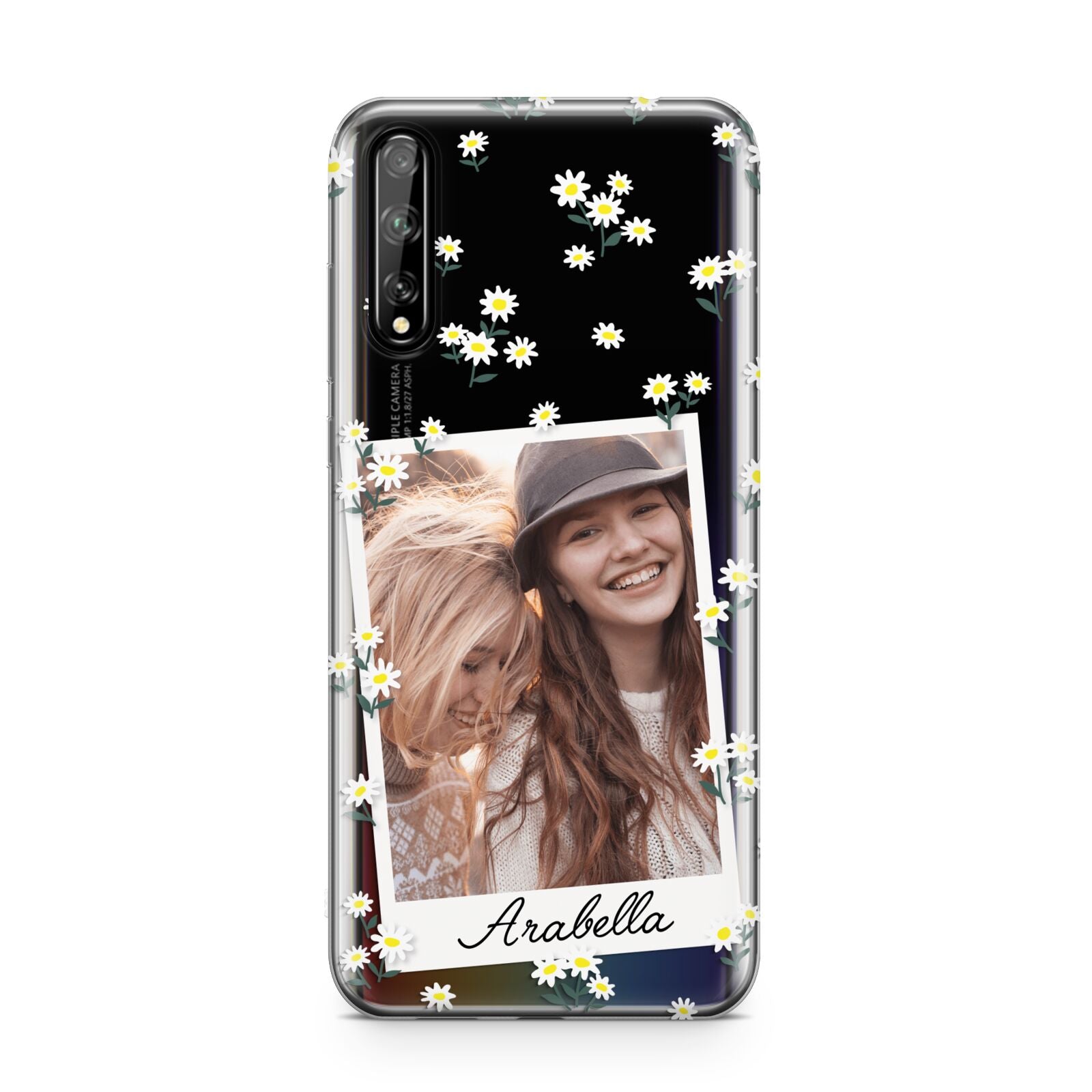 Personalised Daisy Photo Frame Design Huawei Enjoy 10s Phone Case