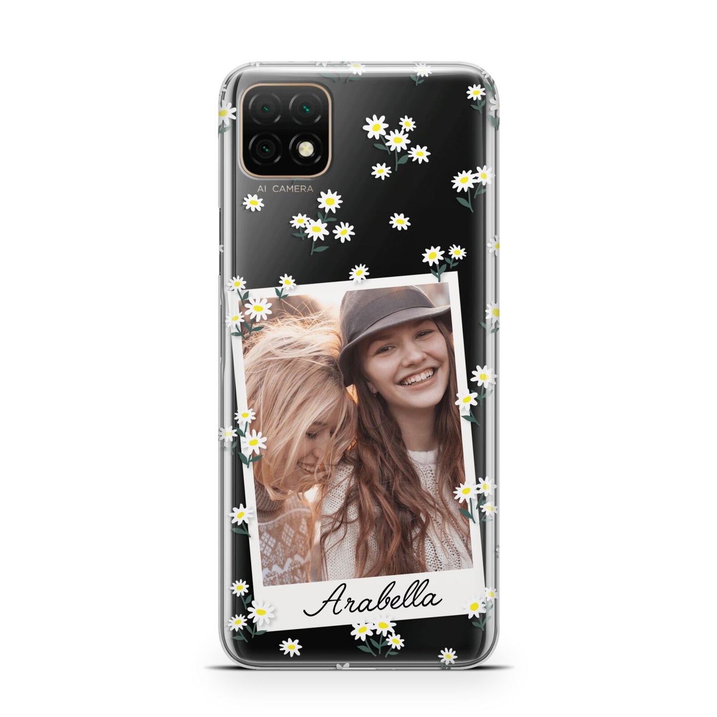 Personalised Daisy Photo Frame Design Huawei Enjoy 20 Phone Case
