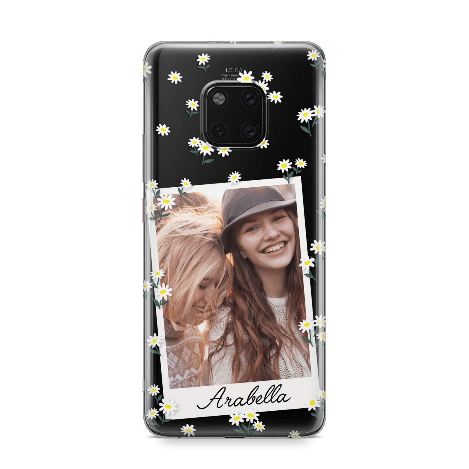 Personalised Daisy Photo Frame Design Huawei Mate 20 Pro Phone Case