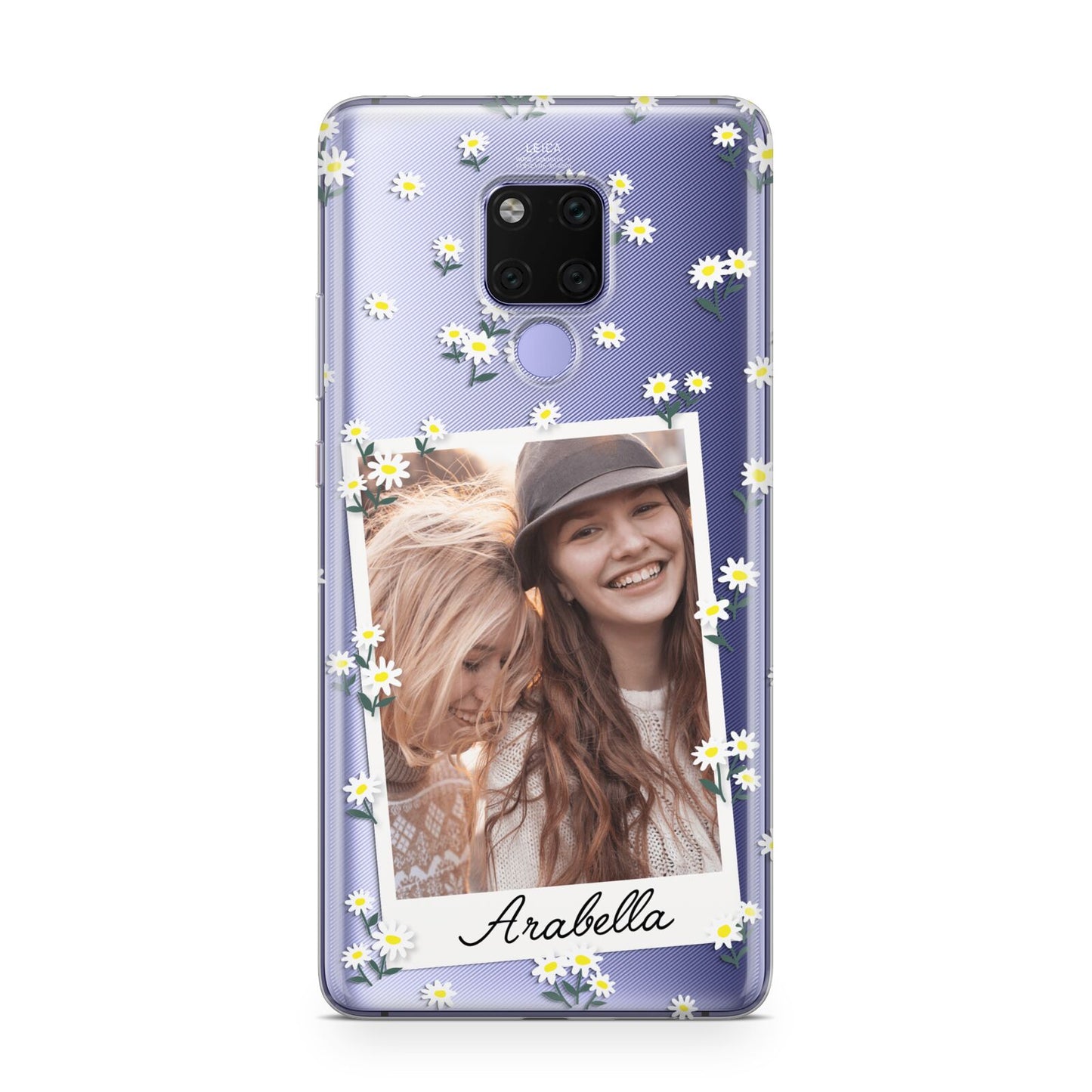 Personalised Daisy Photo Frame Design Huawei Mate 20X Phone Case