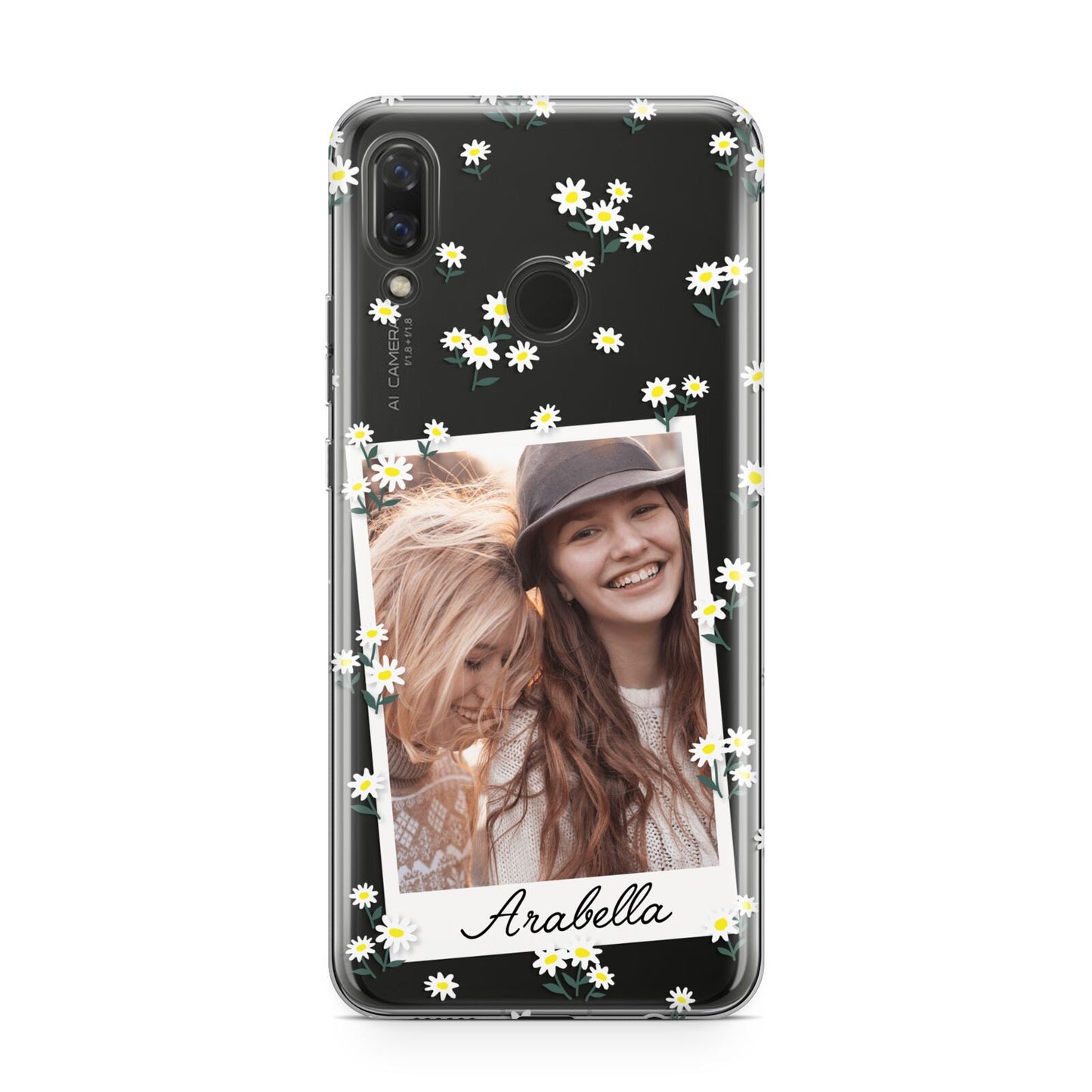 Personalised Daisy Photo Frame Design Huawei Nova 3 Phone Case