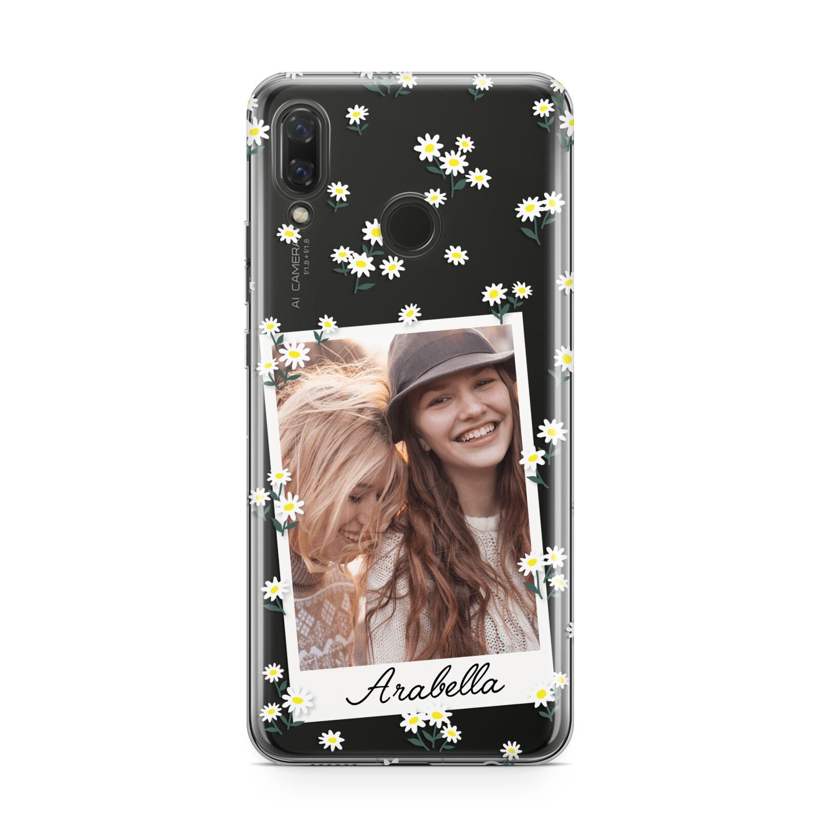 Personalised Daisy Photo Frame Design Huawei Nova 3 Phone Case