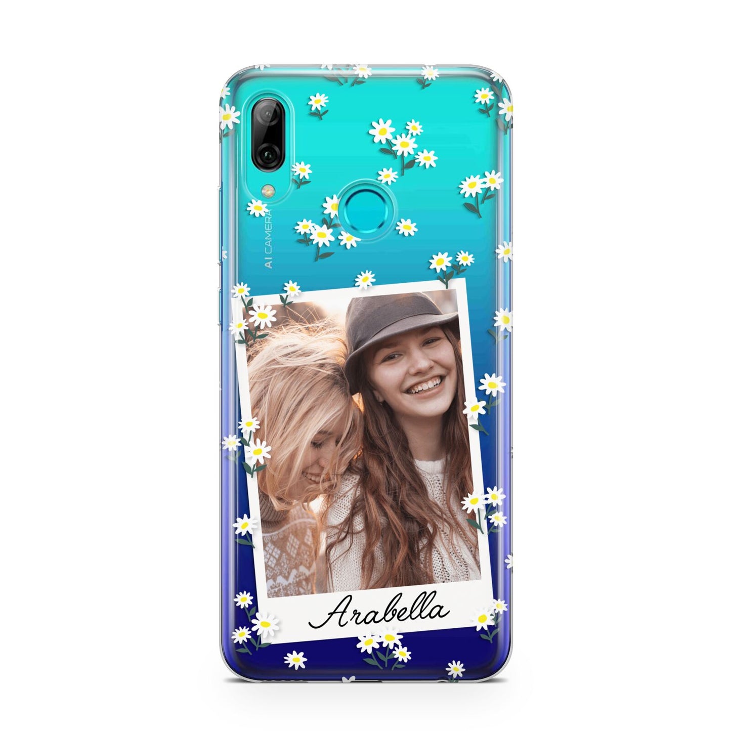Personalised Daisy Photo Frame Design Huawei P Smart 2019 Case