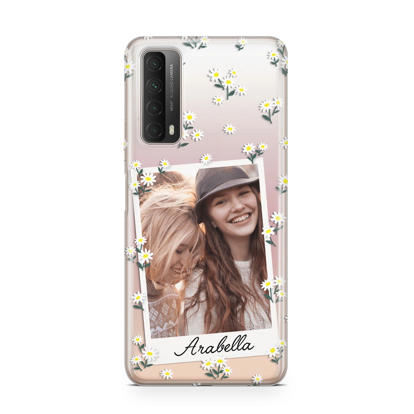 Personalised Daisy Photo Frame Design Huawei P Smart 2021