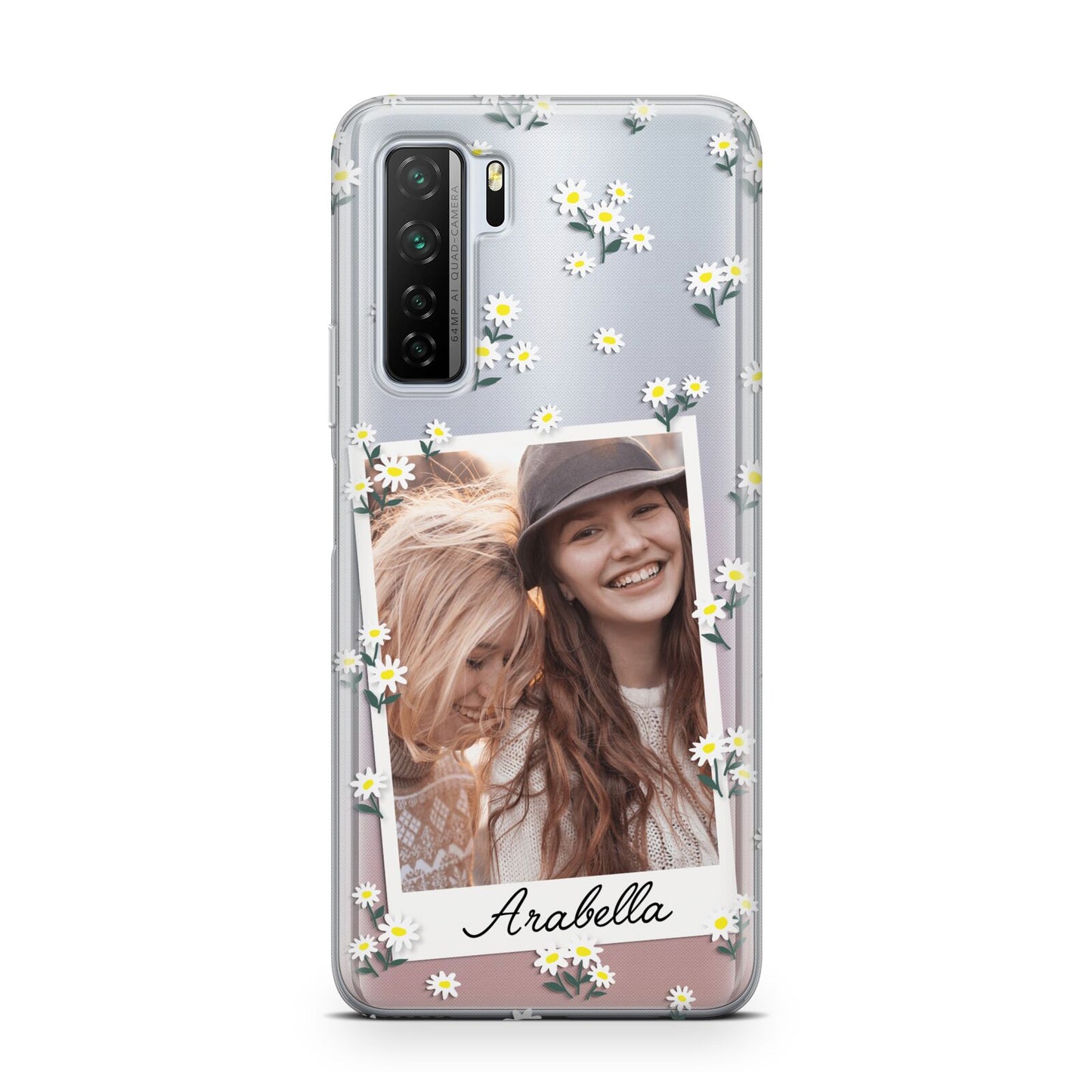 Personalised Daisy Photo Frame Design Huawei P40 Lite 5G Phone Case