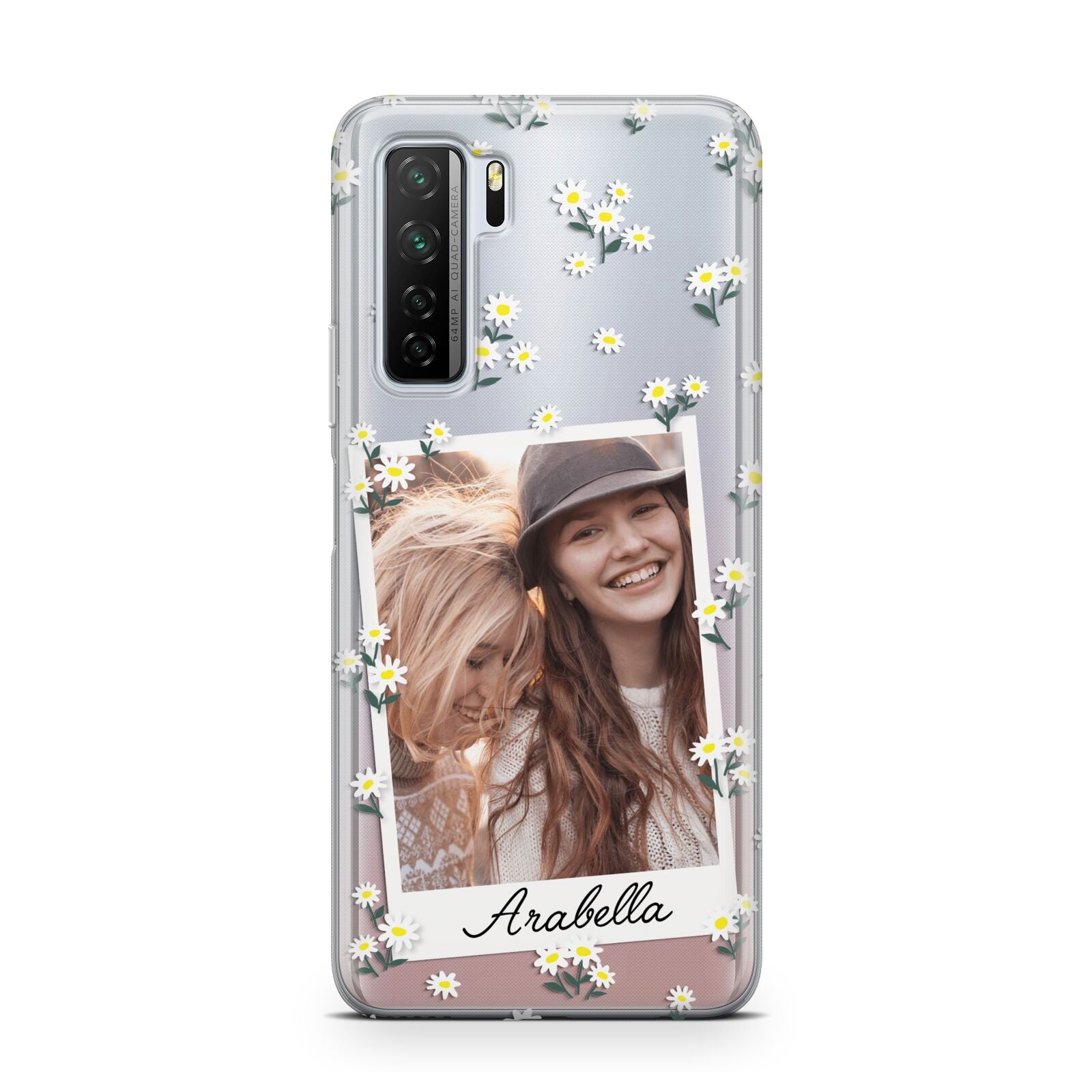 Personalised Daisy Photo Frame Design Huawei P40 Lite 5G Phone Case