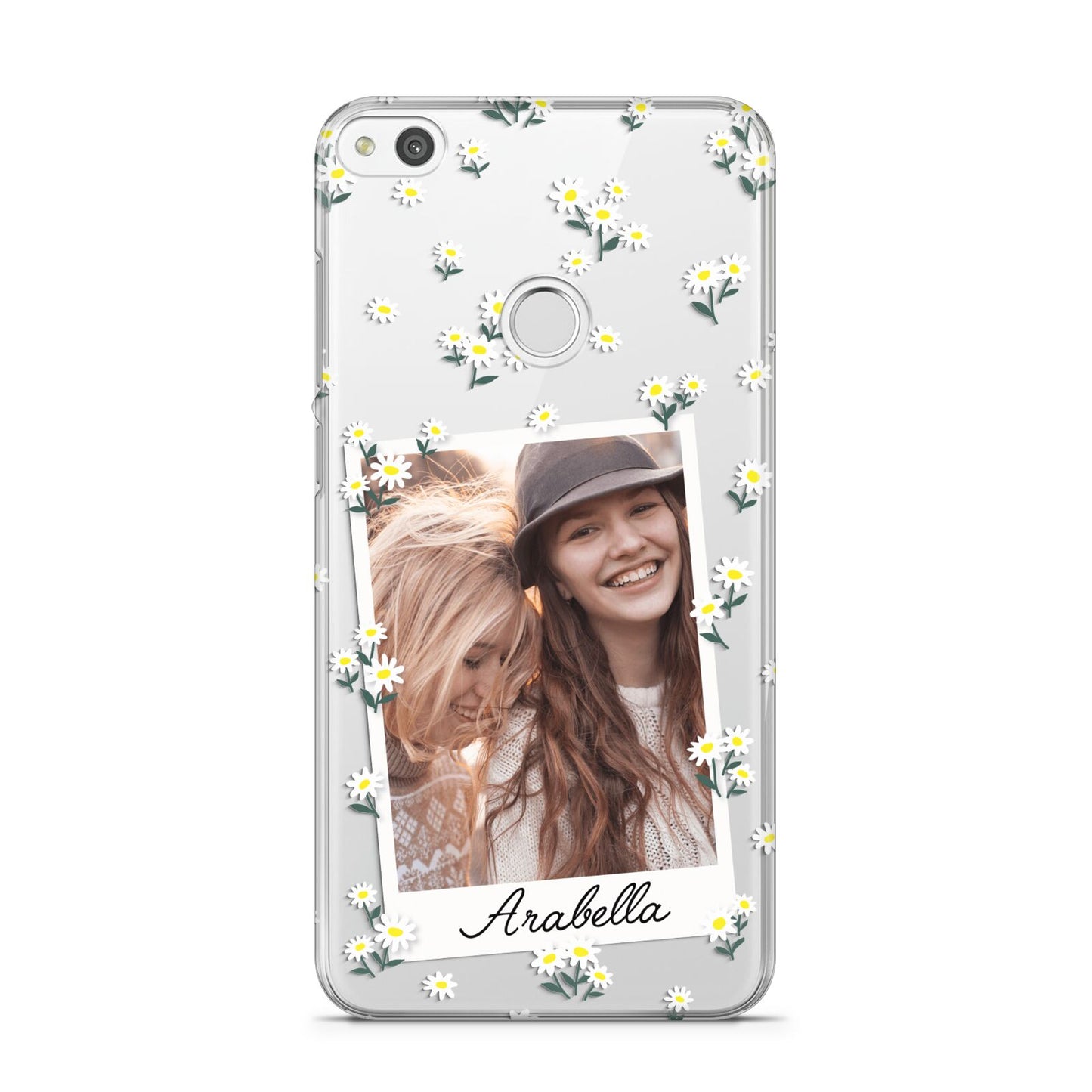 Personalised Daisy Photo Frame Design Huawei P8 Lite Case