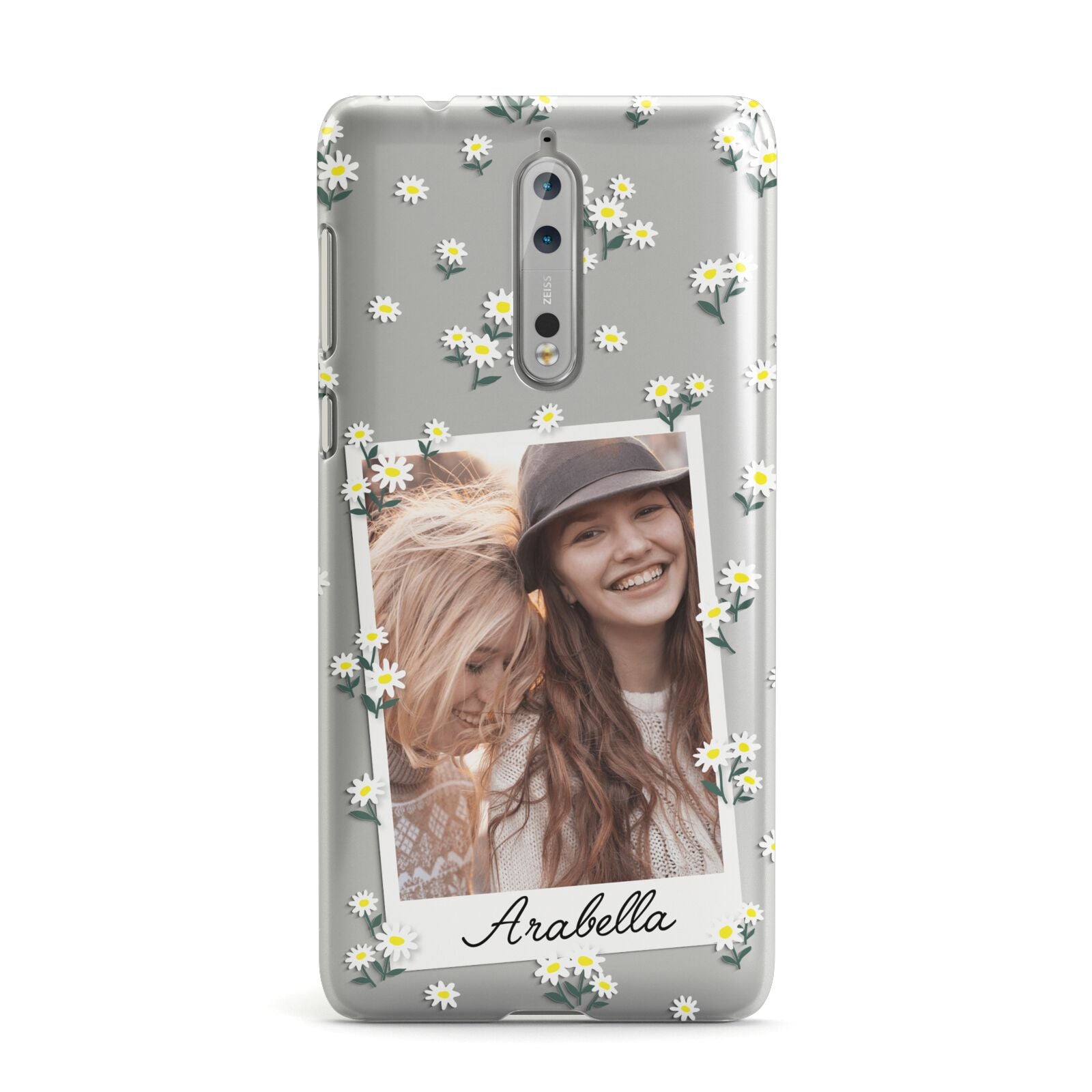 Personalised Daisy Photo Frame Design Nokia Case