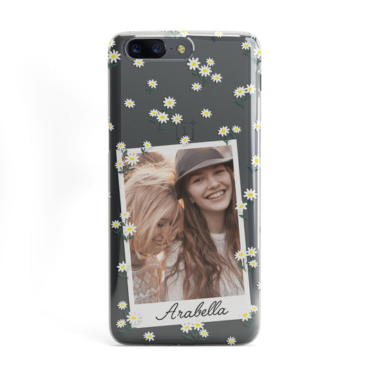 Personalised Daisy Photo Frame Design OnePlus Case