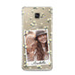 Personalised Daisy Photo Frame Design Samsung Galaxy A3 2016 Case on gold phone