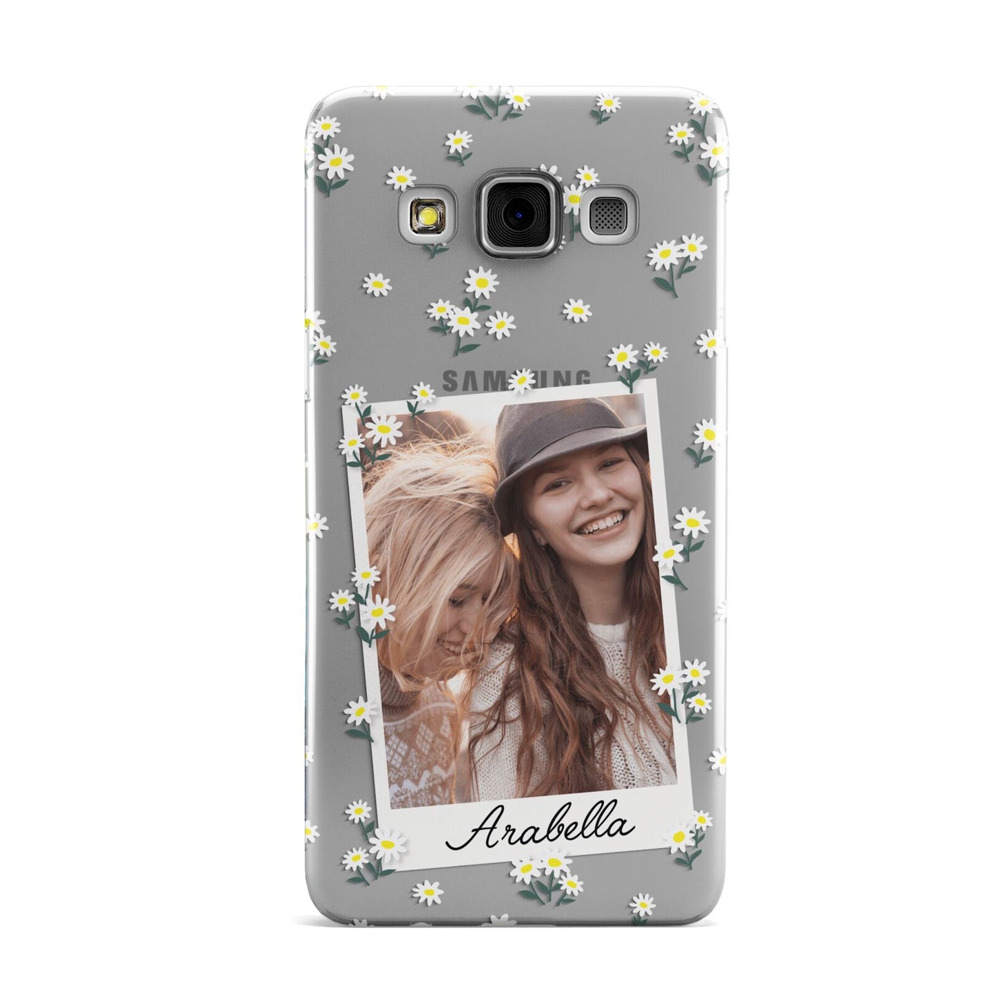 Personalised Daisy Photo Frame Design Samsung Galaxy A3 Case