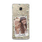 Personalised Daisy Photo Frame Design Samsung Galaxy A5 2016 Case on gold phone