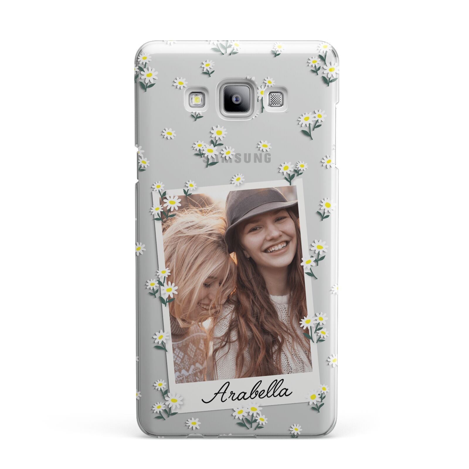 Personalised Daisy Photo Frame Design Samsung Galaxy A7 2015 Case