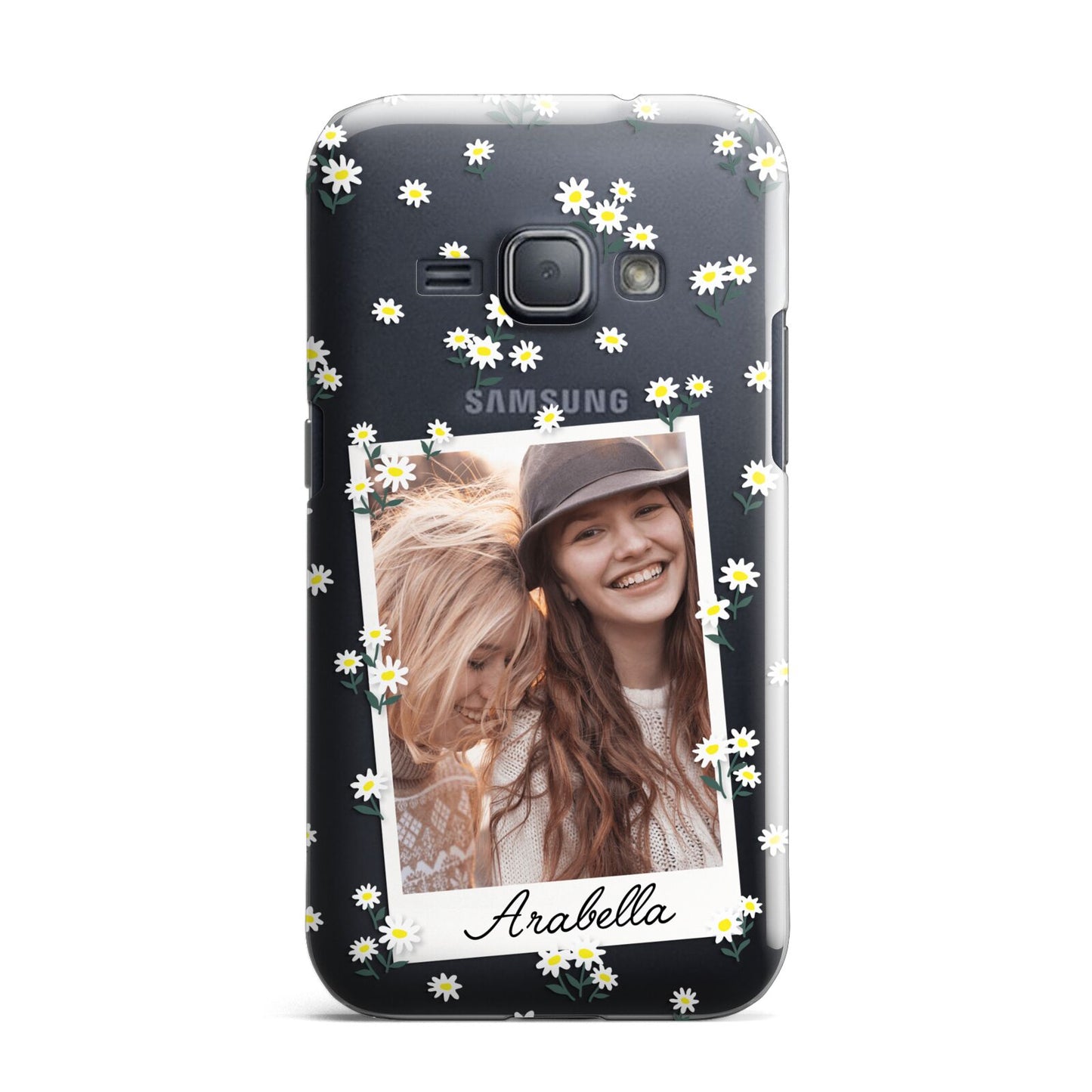 Personalised Daisy Photo Frame Design Samsung Galaxy J1 2016 Case