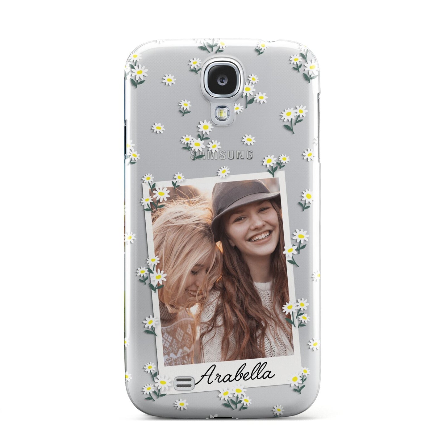 Personalised Daisy Photo Frame Design Samsung Galaxy S4 Case