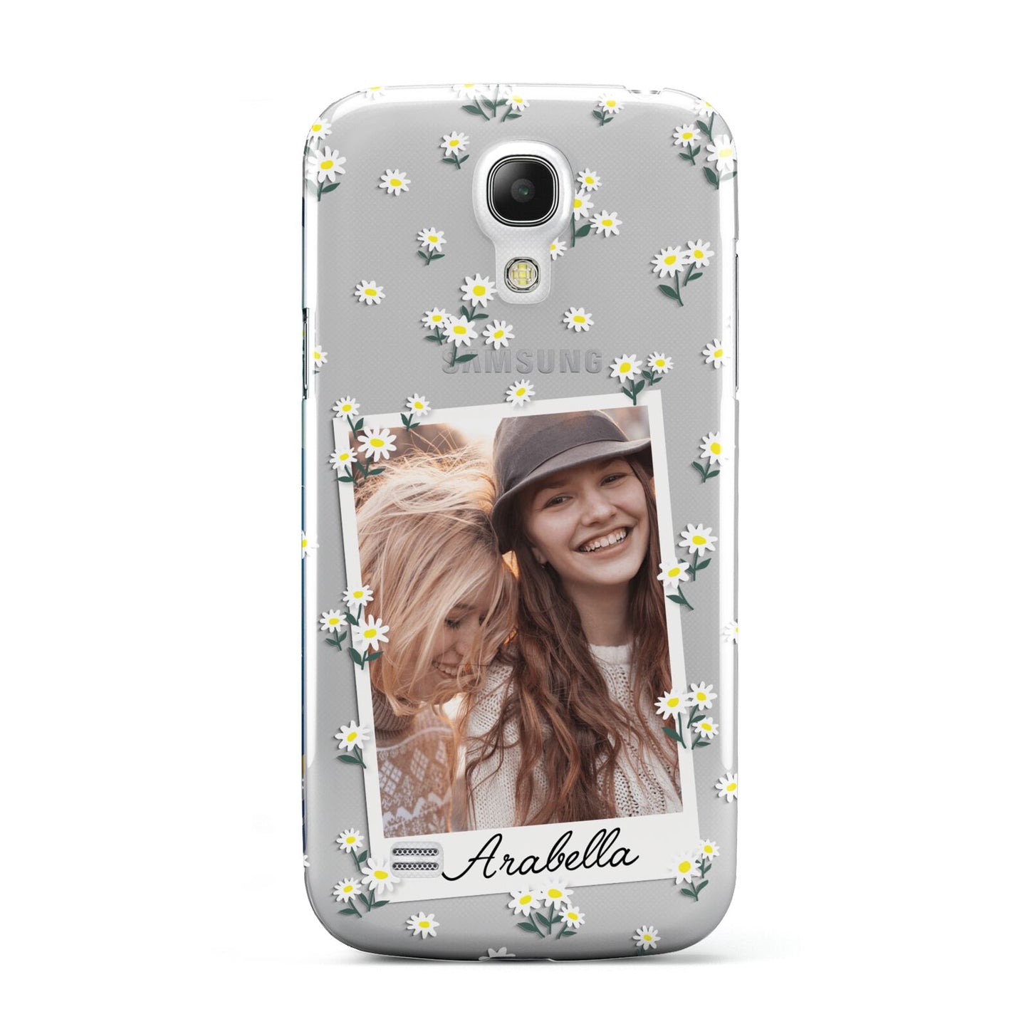 Personalised Daisy Photo Frame Design Samsung Galaxy S4 Mini Case