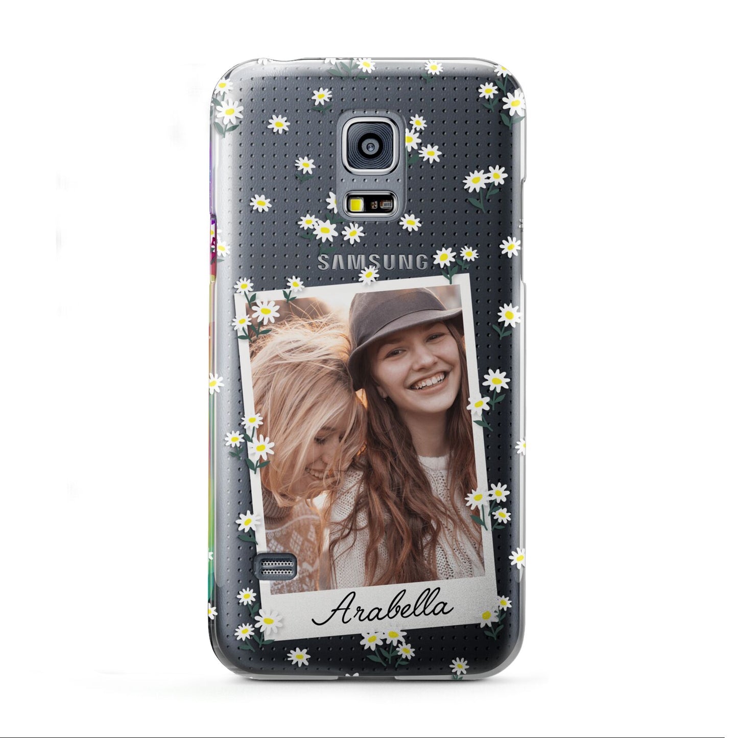 Personalised Daisy Photo Frame Design Samsung Galaxy S5 Mini Case