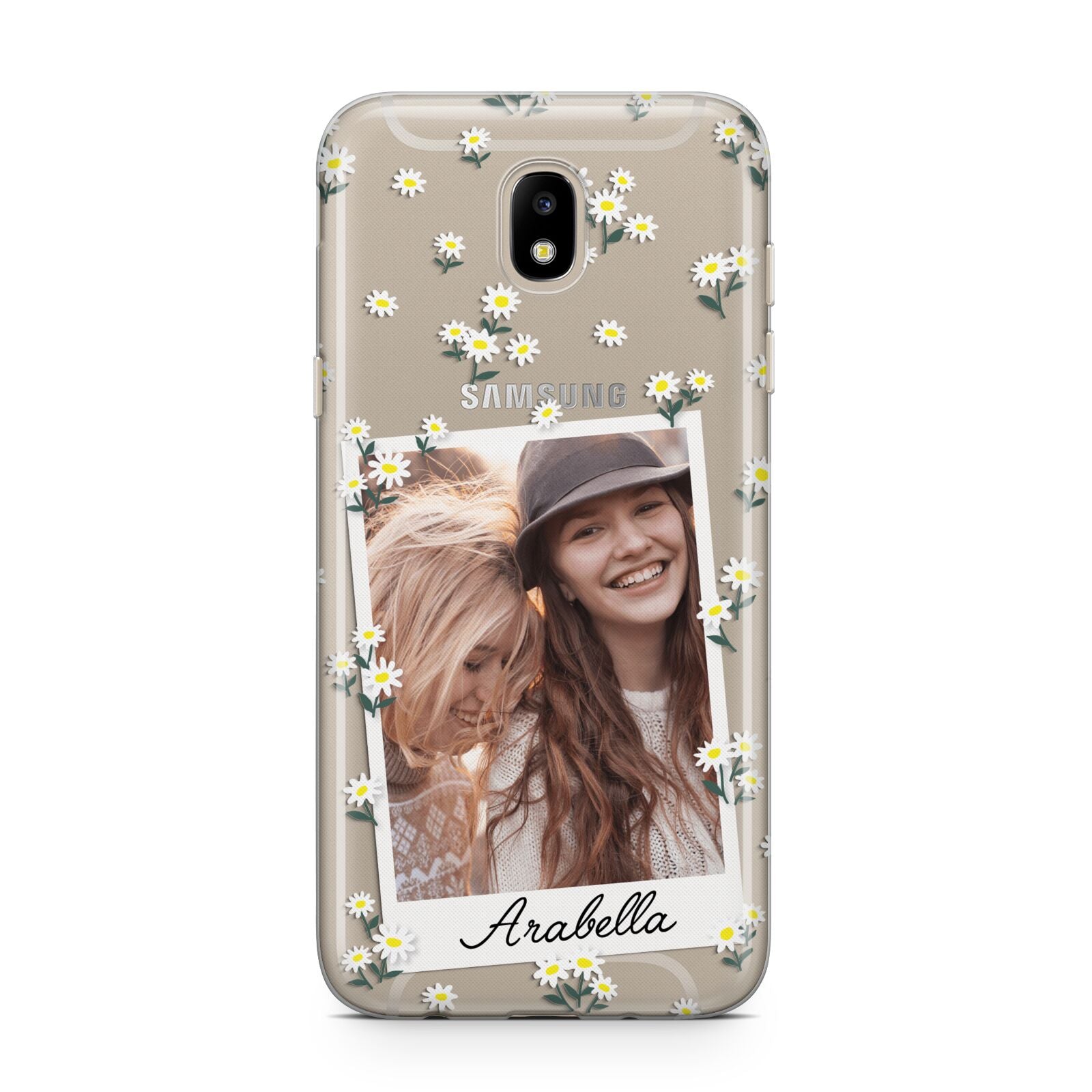 Personalised Daisy Photo Frame Design Samsung J5 2017 Case