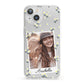 Personalised Daisy Photo Frame Design iPhone 13 Clear Bumper Case