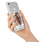 Personalised Daisy Photo Frame Design iPhone 7 Bumper Case on Silver iPhone Alternative Image