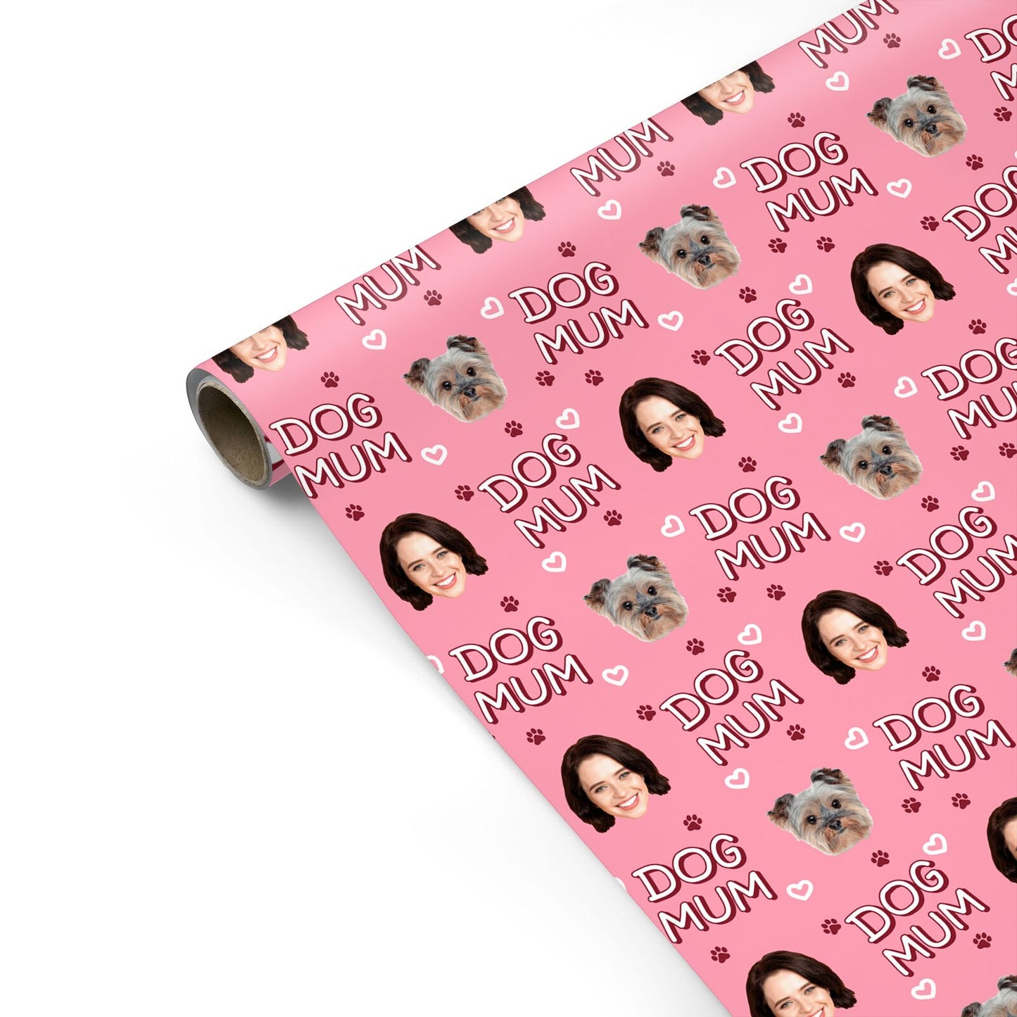 Personalised Dog Mum Photo Personalised Gift Wrap